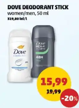 Penny DOVE Deodorant stick Ofertă