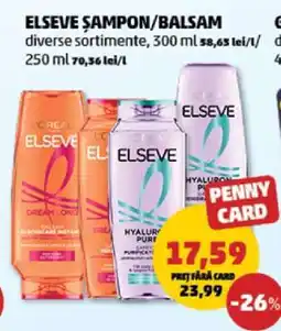 Penny Elseve Șampon/Balsam Ofertă