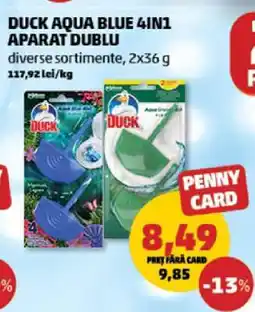 Penny DUCK AQUA BLUE 4IN1 APARAT DUBLU Ofertă