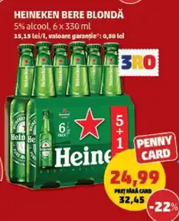 Penny HEINEKEN Bere blondă Ofertă