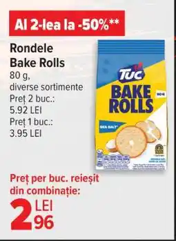 Carrefour Rondele Bake Rolls Ofertă