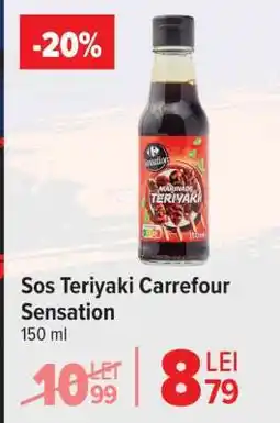 Carrefour Sos Teriyaki Carrefour Sensation Ofertă