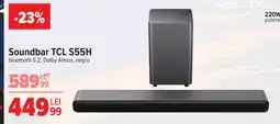 Carrefour Soundbar TCL S55H Ofertă