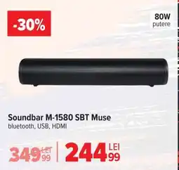 Carrefour Soundbar M-1580 SBT Muse Ofertă
