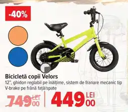 Carrefour Bicicletă Copii Velors Ofertă