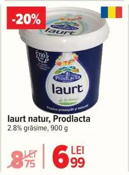 Carrefour Iaurt natur, Prodlacta Ofertă