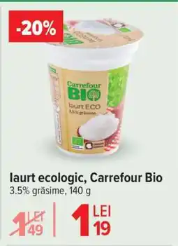 Carrefour Iaurt ecologic Carrefour Bio Ofertă