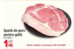 Carrefour Spată de porc pentru gătit Ofertă