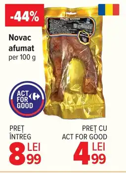 Carrefour Novac afumat Ofertă