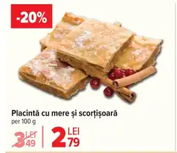 Carrefour Placintă cu mere şi scorțișoară Ofertă