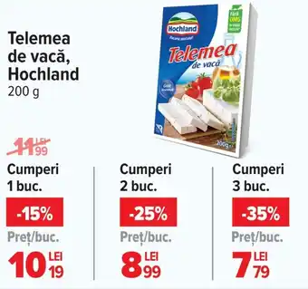 Telemea de vacă, Hochland