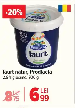 Carrefour laurt natur, Prodlacta Ofertă