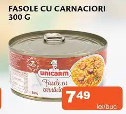 Unicarm Fasole cu carnaciori Ofertă