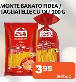 Unicarm Monte banato fidea / tagliatelle cu ou Ofertă