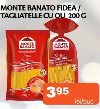 Unicarm Monte banato fidea / tagliatelle cu ou Ofertă