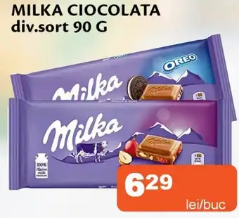 Unicarm Milka ciocolata Ofertă