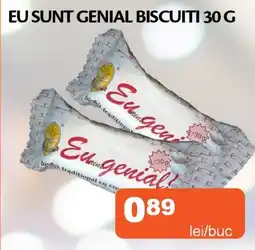 Unicarm Eu sunt genial biscuiti Ofertă