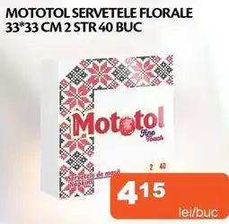 Unicarm Mototol servetele florale Ofertă