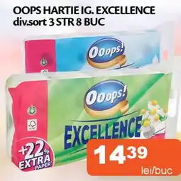 Unicarm Oops hartie ig. excellence Ofertă