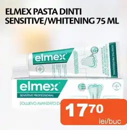 Unicarm Elmex pasta dinti sensitive/whitening Ofertă