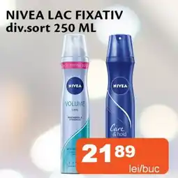Unicarm Nivea lac fixativ Ofertă