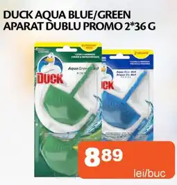 Unicarm Duck aqua blue/green aparat dublu promo Ofertă