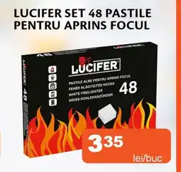 Unicarm Lucifer set 48 pastile pentru aprins focul Ofertă
