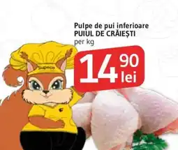 Supeco Pulpe de pui inferioare PUIUL DE CRĂIEȘTI Ofertă