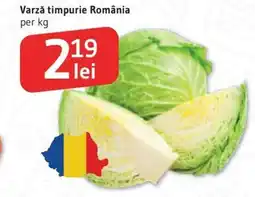 Supeco Varză timpurie România Ofertă