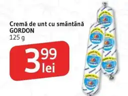 Supeco Cremă de unt cu smântână GORDON Ofertă