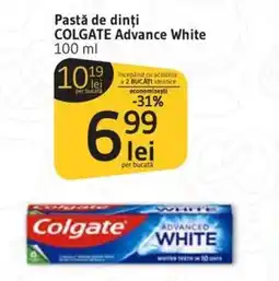 Supeco Pastă de dinți COLGATE Advance White Ofertă