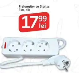 Supeco Prelungitor cu 3 prize Ofertă
