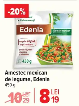 Carrefour Amestec mexican de legume, Edenia Ofertă