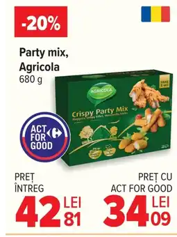 Carrefour Party mix, Agricola Ofertă