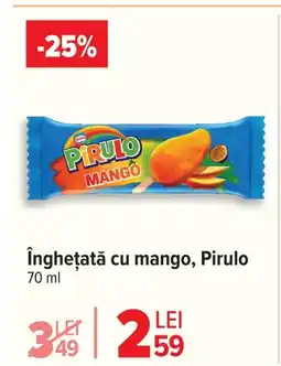 Carrefour Înghețată cu mango, Pirulo Ofertă