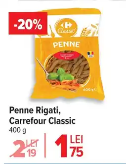 Carrefour Penne Rigati, Carrefour Classic Ofertă