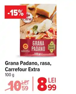 Carrefour Grana Padano, rasa, Carrefour Extra Ofertă