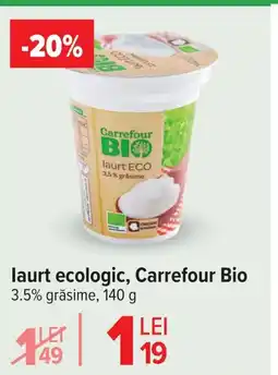 Carrefour laurt ecologic, Carrefour Bio Ofertă