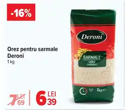 Carrefour Orez pentru sarmale Deroni Ofertă