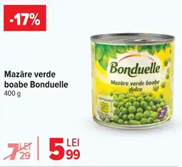 Carrefour Mazăre verde boabe Bonduelle Ofertă