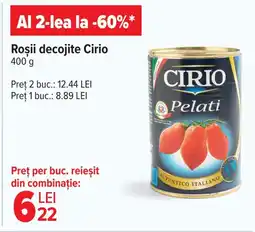 Carrefour Roşii decojite Cirio Ofertă