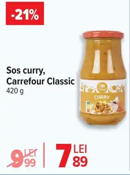 Carrefour Sos curry, Carrefour Classic Ofertă
