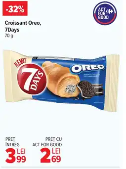 Carrefour Croissant Oreo, 7Days Ofertă