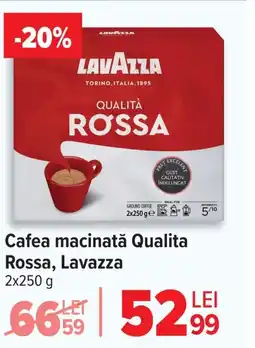 Carrefour Cafea macinată Qualita Rossa, Lavazza Ofertă