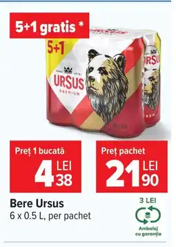 Carrefour Bere Ursus Ofertă