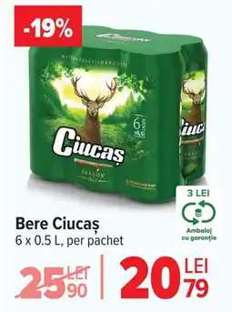 Carrefour Bere Ciucas Ofertă