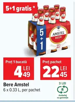 Carrefour Bere Amstel Ofertă