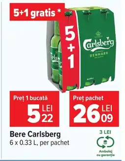 Carrefour Bere Carlsberg Ofertă