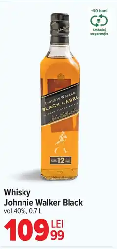 Carrefour Whisky Johnnie Walker Black Ofertă
