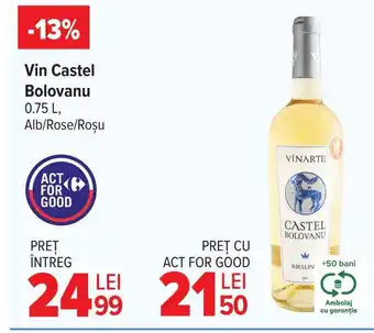 Carrefour Vin Castel Bolovanu Ofertă